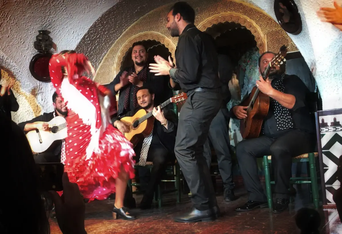A flamenco performance