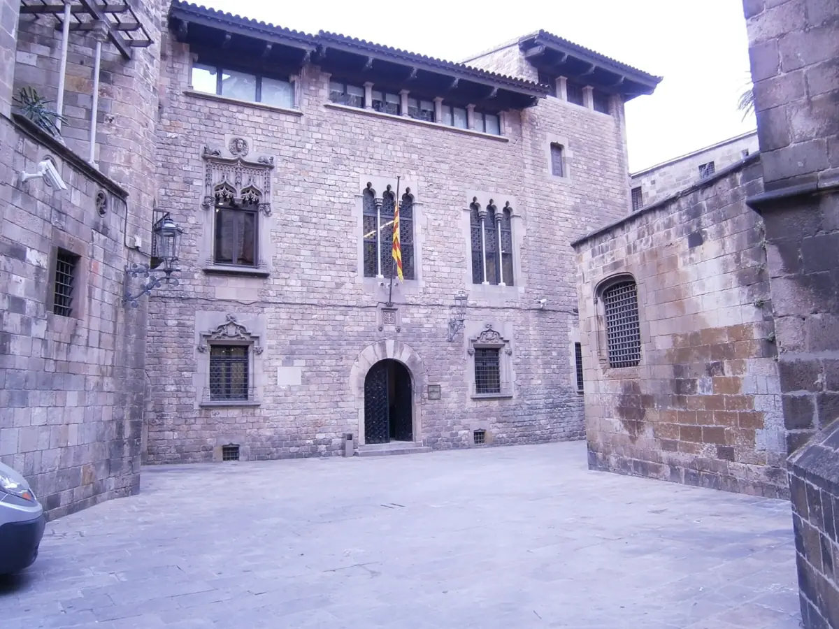 A square in the Gothic Quarter