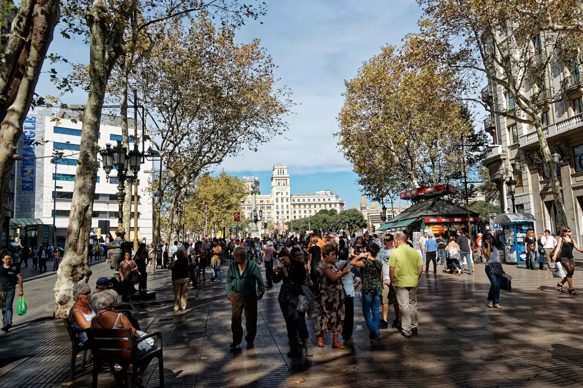 The Rambla de Canaletes
